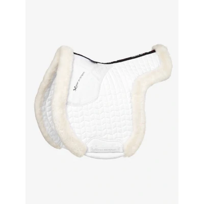 Afbeelding van LeMieux Zadeldekje Merino+ Hunter Wit