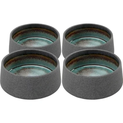 Afbeelding van Kommen Ari grijs 13cm (4/set) Kare Design