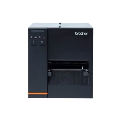 Image de Brother TJ 4005DN Imprimante d&#039;étiquettes thermique direct Rouleau (12 cm) 203 dpi jusqu&#039;à 152 mm/sec USB 2.0, LAN, série, hôte 2.0