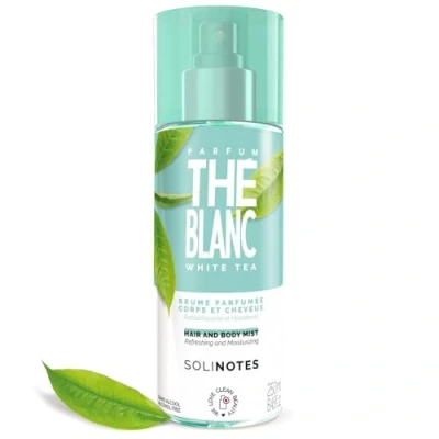 Afbeelding van geurnevel The Blanc Solinotes Verfrissende en hydraterende geur zonder alcohol voor lichaam haar 250 ml