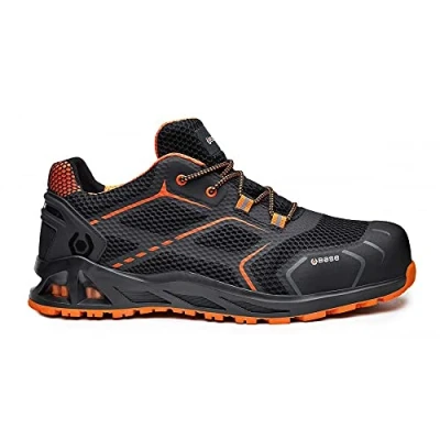 Afbeelding van Base Werkschoen K Step S1P HRO SRC Zwart / Oranje Maat 43