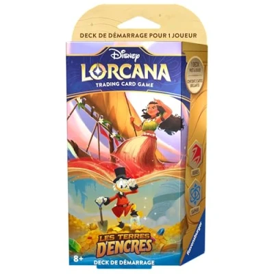 Afbeelding van Disney Lorcana JCC : Les Terres d&#039;Encres Deck de démarrage Vaiana / Balthazar Picsou