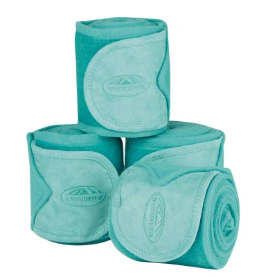 Afbeelding van Weatherbeeta Fleece Bandages Prime 4 Stuks Turquoise 3,5m