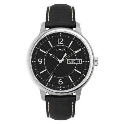 Afbeelding van Timex Chicago DAY DATE Horloge Black, Maat: One Size, Black