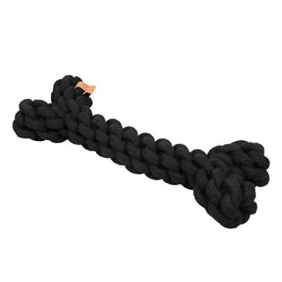Afbeelding van D&amp;d Home Flostouw Hond Dente Rope Toy L 30cmx10mm Zwart 1st