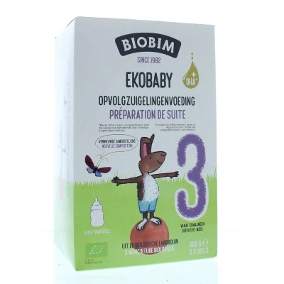 Afbeelding van Ekobaby 3 opvolgzuigelingenvoeding 10+ maand bioen