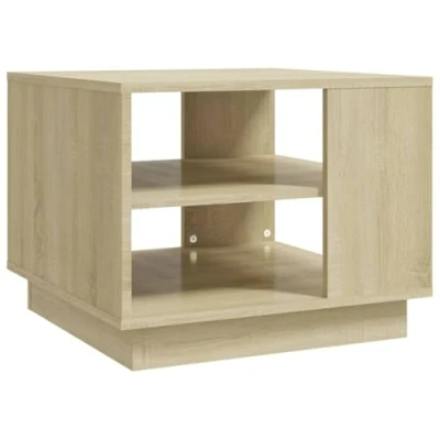Afbeelding van vidaXL Salontafel, Sonoma eiken, 55 x 43 cm, spaanplaat
