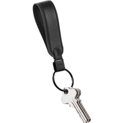 Afbeelding van Orbitkey Loop Keychain Leather black