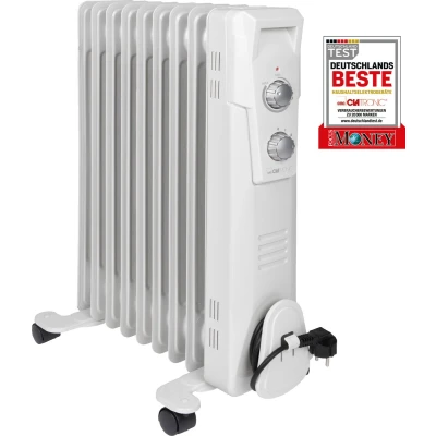 Afbeelding van Clatronic RA 3736 oliegevulde radiator 9 ribben 2000 Watt