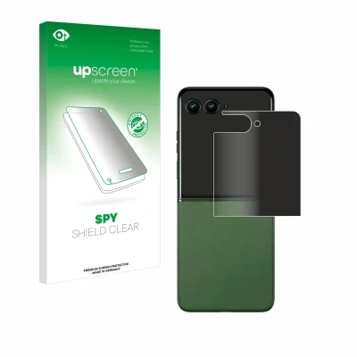 Afbeelding van upscreen privacy screenprotector voor Motorola Razr 50 Ultra (Achterdisplay) Folie Beschermfolie Blauwlichtfilter