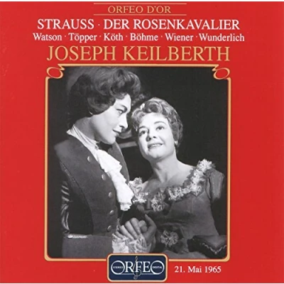 Afbeelding van Claire Watson, Otto Wiener, Chor Der Bayerischen Staatsoper, Bayerisches Staatsorchester, Joseph Keilberth Strauss: Rosenkavalier (Live Recording 1965) (3 CD)