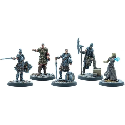 Afbeelding van The Elder Scrolls: Call To Arms Imperial Officers Miniature Game Ongeschilderd