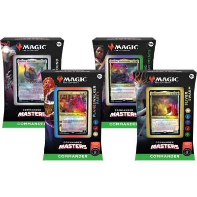 Afbeelding van MTG Commander Masters Deck Display (4 Decks)