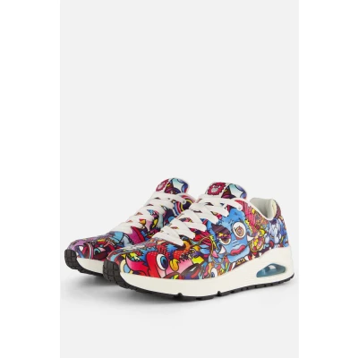 Afbeelding van Skechers Sport UNO Sneakers laag Multi color, Heren, Maat: 41, color Hoogwaardig imitatieleer