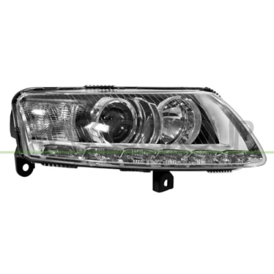Afbeelding van PRASCO AD0364904 Koplampen Links H15, H7 Met regelmotor voor LWR AUDI: A6 C6 Avant, Saloon