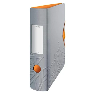 Afbeelding van Leitz 180 Active Urban Chic PP Ordner voor 500 Vel Map A4 Documenten Rugbreedte Van 82 mm Donkergrijs
