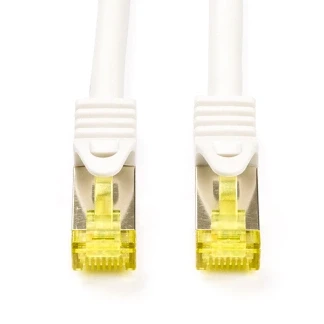 Afbeelding van Netwerkkabel Cat7 S/FTP 5 meter (100% koper, LSZH, Wit)