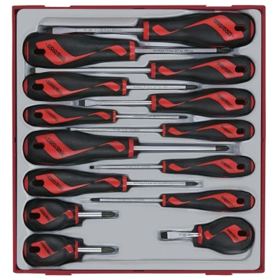 Afbeelding van TTD914N Schroevendr. Pl ph pz TTD tray 14 dlg.