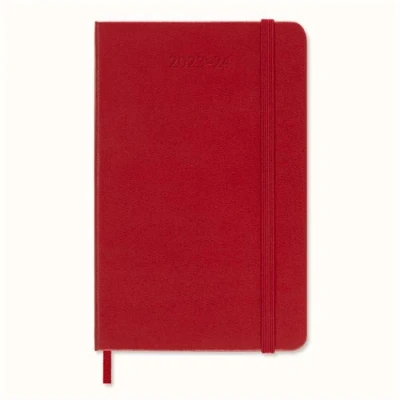 Image de Agenda civil semainier Moleskine Format de poche Rouge