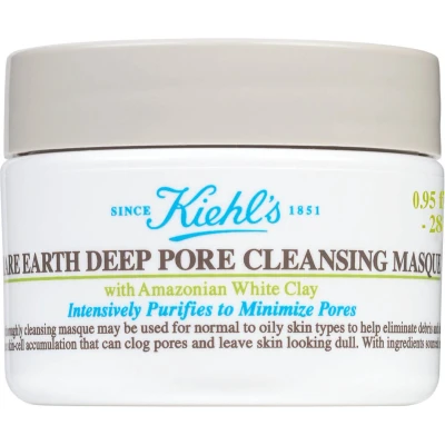 Afbeelding van Kiehl&#039;s, Deep Pore Cleansing gezichtsmasker en gezichtsmasker, 28 ml.