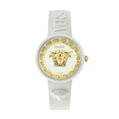 Afbeelding van Versace Watches Medusa POP Horloge, Dames, Maat: One Size, White