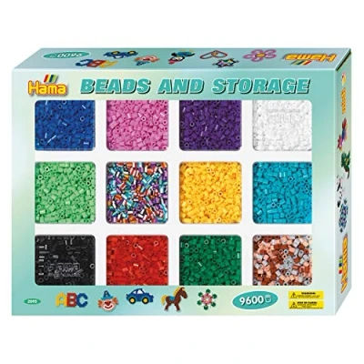 Afbeelding van Hama Strijkkralen Box 9600 Stuks