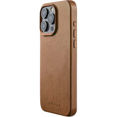 Afbeelding van MUJJO Leather Case with MagSafe iPhone 15 Pro Max brown CL 041 TN