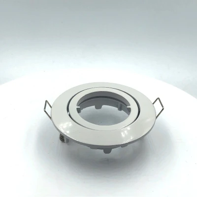 Afbeelding van Deluna Aluminium inbouwspot BAJONETT kantelbaar wit, 50 W