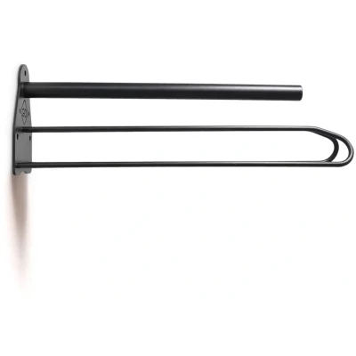 Afbeelding van Kentucky Zadelrek Metal met Dekjeshouder Steel Black