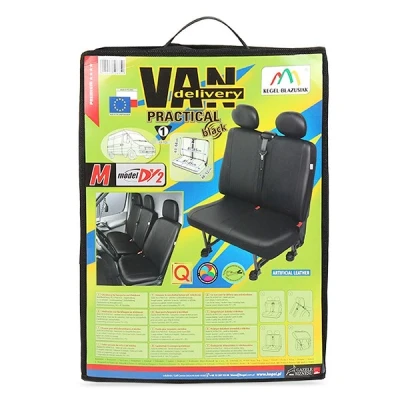 Afbeelding van KEGEL 5 1424 244 4010 Stoelhoes Zwart Kunstleer Voor, Achter