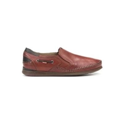 Afbeelding van Fluchos Instappers, Heren, Maat: 41, Light brown Leer