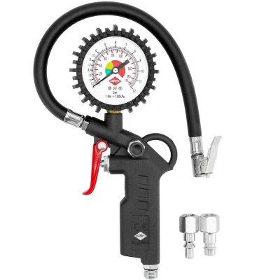 Afbeelding van Airpress Bandenvulmeter met manometer 12 Bar