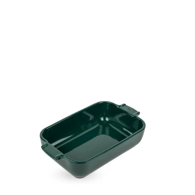 Afbeelding van Peugeot Appolia Rechthoekige Ovenschaal 22cm Bosgroen Keramiek