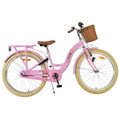 Afbeelding van Volare Blossom Kinderfiets Meisjes 24 inch Roze 3 Versnellingen