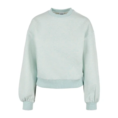 Afbeelding van Urban Classics melange Crewneck Sweater, Dames, Maat: 4XL, Aqua