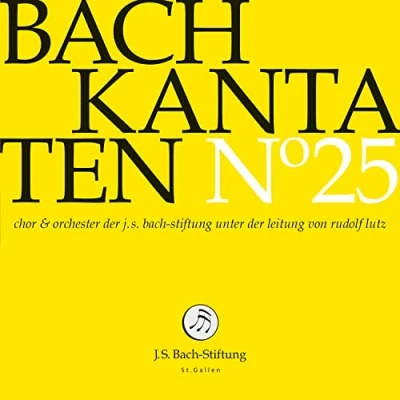 Afbeelding van Choir &amp; Orchestra Of The J.S. Bach Foundation, Rudolf Lutz Bach: Kantaten 25 (CD)