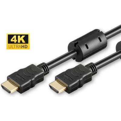 Afbeelding van Microconnect HDMI, M M, 1m HDMI kabel Type A (Standard) Zwart