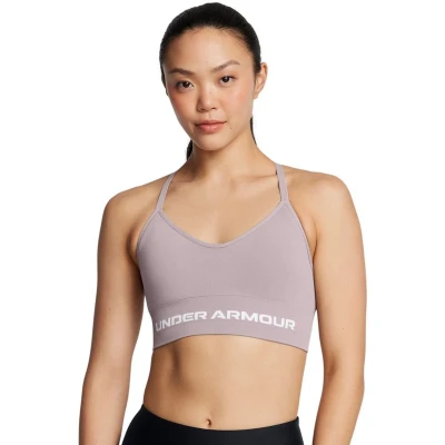 Afbeelding van Under Armour Vanish Seamless LOW Sportbh met light support, Dames, Maat: XS, Tetra gray/white