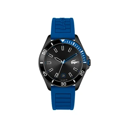 Afbeelding van Lacoste Horloge schwarz blau, Heren, Maat: One Size, blau