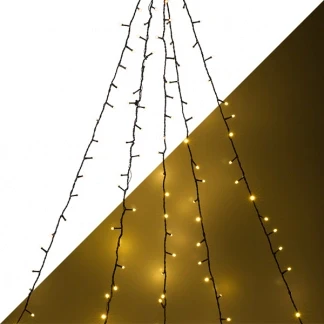 Afbeelding van Vlaggenmast kerstboom 5 x meter Konstsmide (500 LEDs, Buiten)