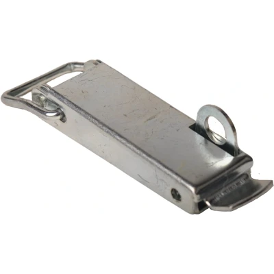 Afbeelding van Eierkistsluiting met haak , 130mm x 30mm inclusief slothaak haaklengte 64mm Novio Diverse sluitingen BouwmanAanhangwagens.nl