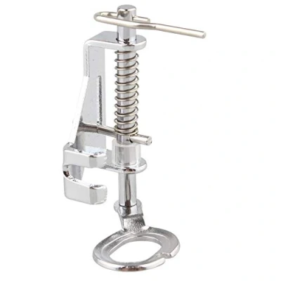 Afbeelding van Jopto Metalen open teen naaimachine naaivoet voor rolzoom alle Singer, Brother, Babylock, Euro Pro, Janome, Kenmore, New Home, lage schacht machines,