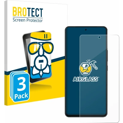 Afbeelding van BROTECT Screenprotector voor ASUS ROG Phone 8 Pro Folie Beschermfolie Beschermglas transparant (3 Stuks)
