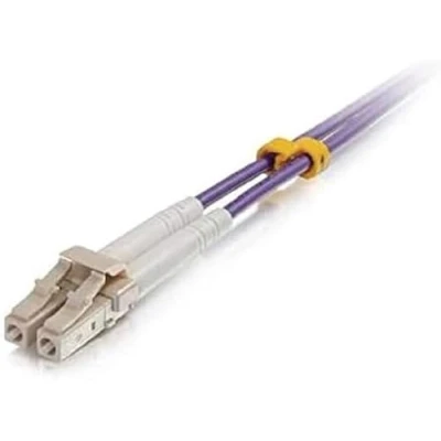 Afbeelding van Cables To Go Cbl/2m LC/LC OM4 LSZH Fibre Patch Violet