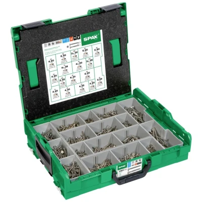 Afbeelding van SPAX 5000009165019 Combi schroeven assortiment 1 set(s)