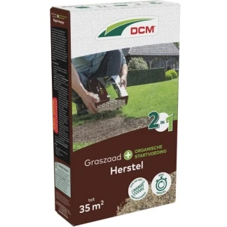 Afbeelding van Graszaad herstel DCM 35 m² (Meststof, Strooidoos, 525 gram)
