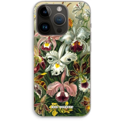 Afbeelding van Case Company® hoesje geschikt voor iPhone 14 Pro Haeckel Orchidae Soft Cover Telefoonhoesje Bescherming aan alle Kanten en Schermrand