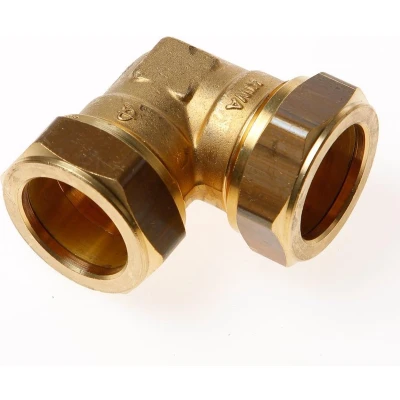 Afbeelding van Installatiebranche Knie koppeling 2x knel 28 28mm