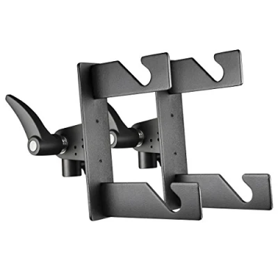 Afbeelding van Walimex 2 voudige achtergrondhaak voor spigot, set van (14.50 cm, 4 cm), Achtergrondsystemen, Zwart