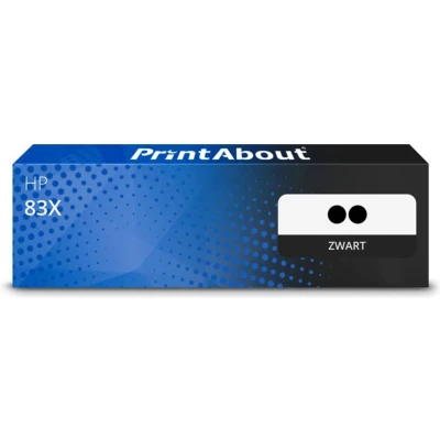 Afbeelding van Huismerk HP 83X (CF283XD) Toner Zwart Voordeelbundel 2 pack Hoge capaciteit
